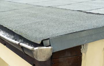 repair or replace Pantasaph flat roofing?